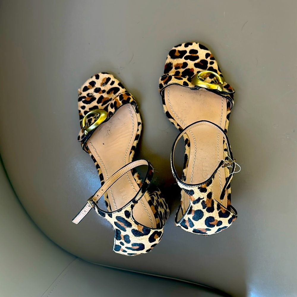 Coach leopard Sandal